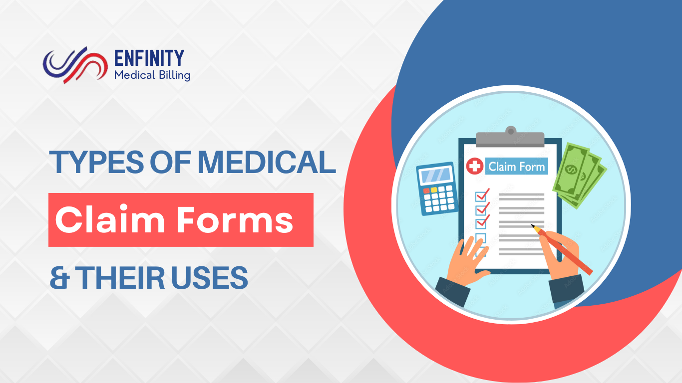 type of medical insurance claim forms and their uses